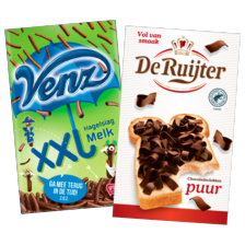 De Ruijter of Venz hagelslag of vlokken